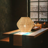 Handmade Rattan Table Lamp