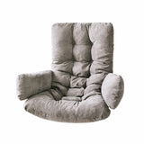 Removable Washable Pad Solid Color Rattan Chair Cushion Back