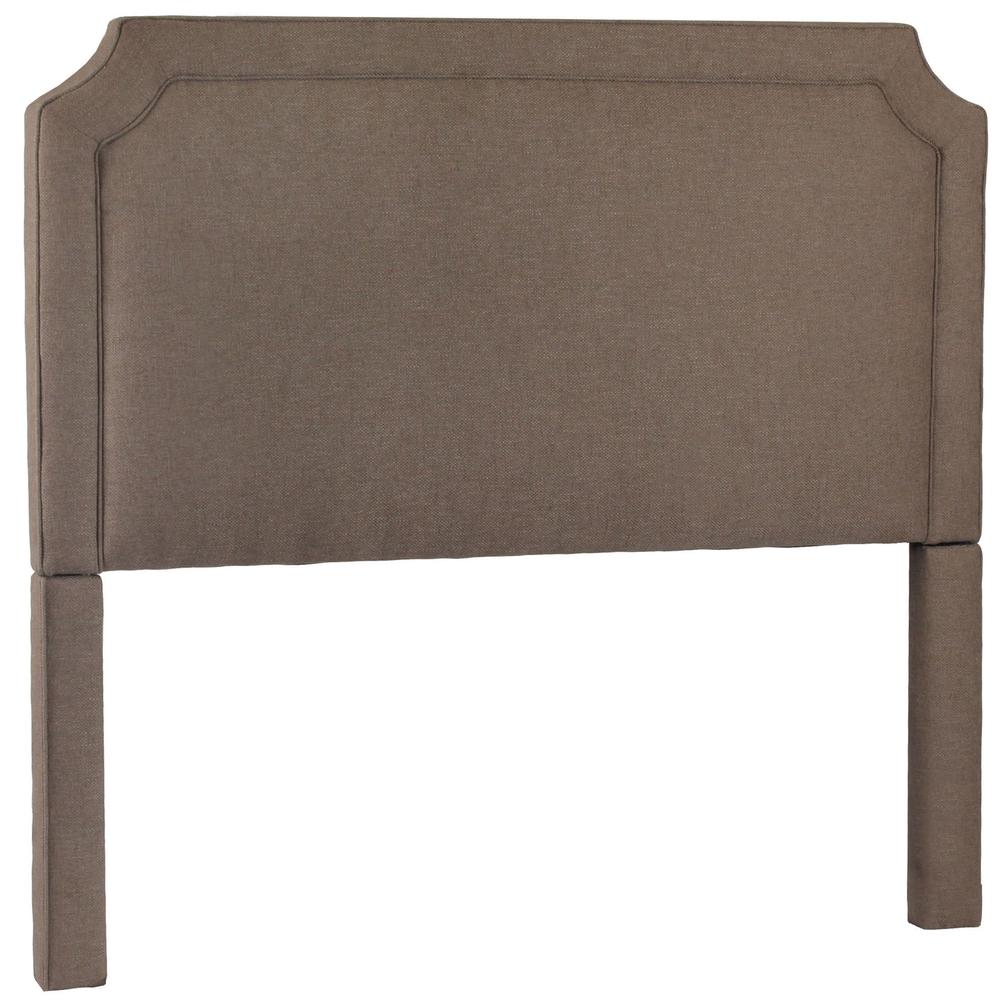 Leffler Home Manor Belgrave King Upholstered Headboard in Lisburn Rattan