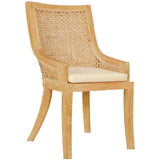 vidaXL Dining Chairs 6 pcs Rattan and Solid Mango Wood, 279406
