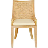 vidaXL Dining Chairs 6 pcs Rattan and Solid Mango Wood, 279406