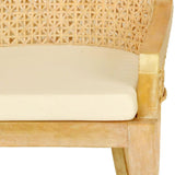 vidaXL Dining Chairs 6 pcs Rattan and Solid Mango Wood, 279406