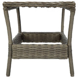 vidaXL 2 Piece Garden Lounge Set with Cushions Poly Rattan Brown 0153
