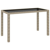 vidaXL 6 Piece Outdoor Dining Set with Cushions Poly Rattan Beige 5989