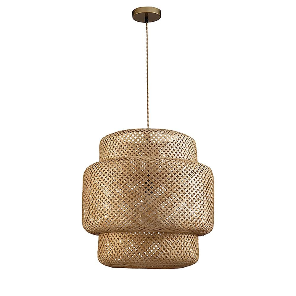 Drusilla Single Light Rattan Pendant Light