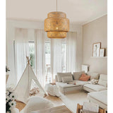 Drusilla Single Light Rattan Pendant Light