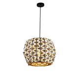 Globe Wicker Rattan Pendant Light