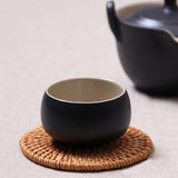 6Pcs/ Drink Coasters Round Tableware Placemat