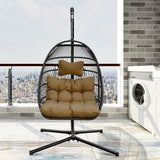 Rattan Hammock Chair for Bedroom Patio