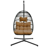 Rattan Hammock Chair for Bedroom Patio