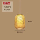 Handmade Bamboo Ceiling Lamp