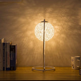 Bedroom Bedside Rattan Table Lamp